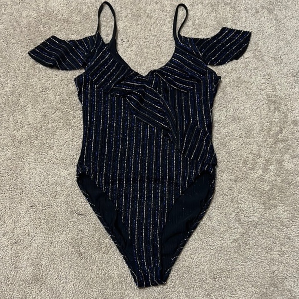 ZARA TRAFALUC black  Bodysuit Size S